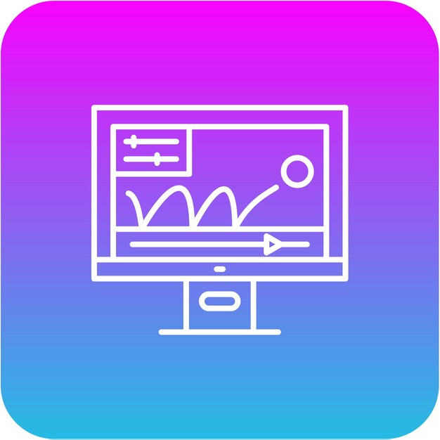 Iconos de gráficos en movimiento