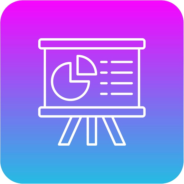 Iconos de gráficos de pasteles