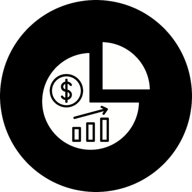 Iconos de gráficos de pasteles