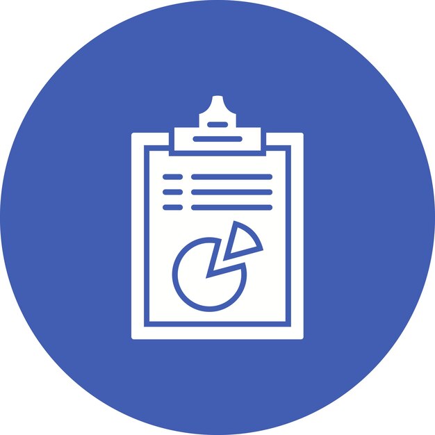 Iconos de gráficos de pasteles