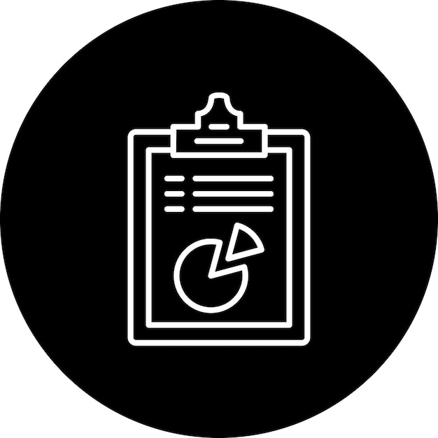 Iconos de gráficos de pasteles