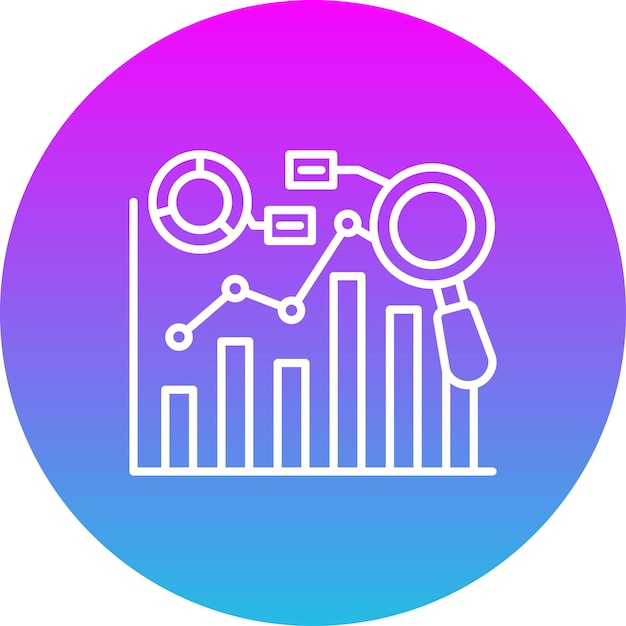 Iconos de gráficos predictivos