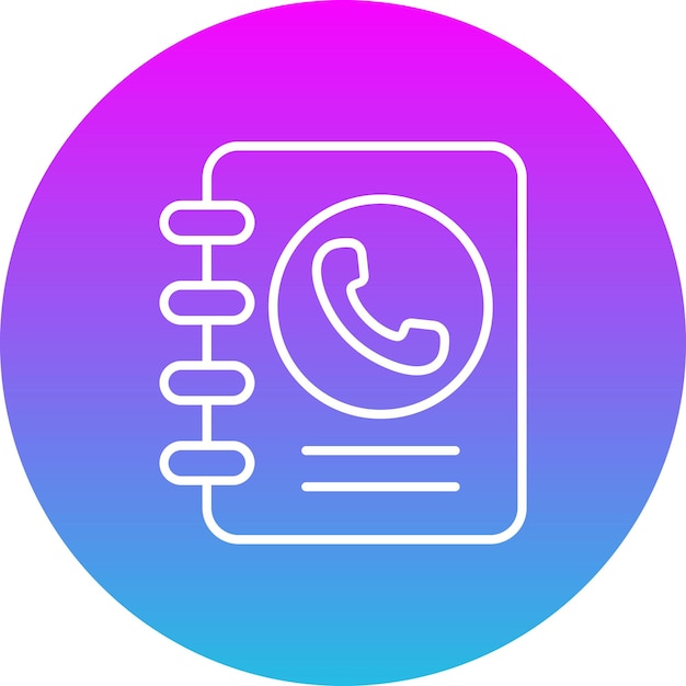 Iconos de la guía telefónica