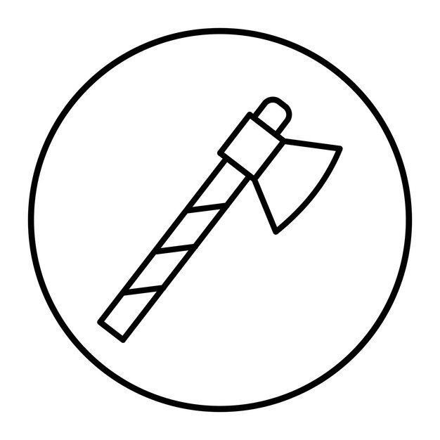 Iconos de hacha