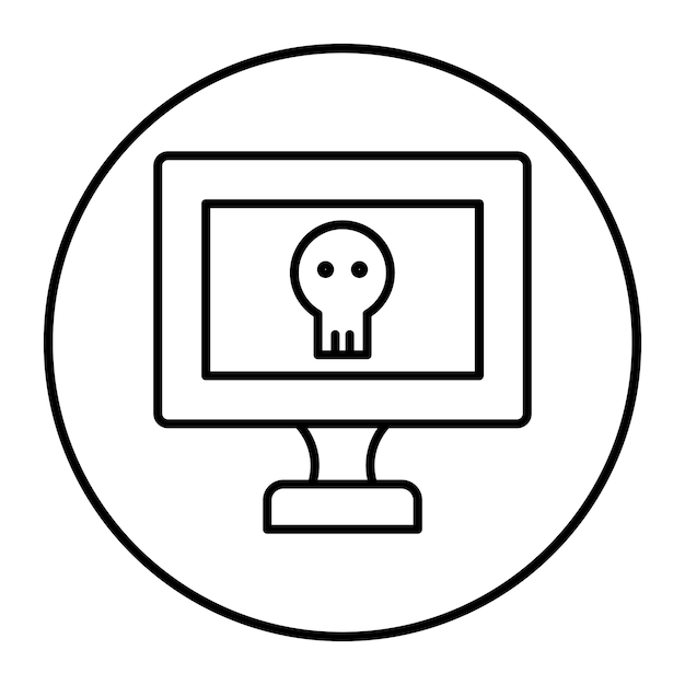 Iconos hackeados por computadora