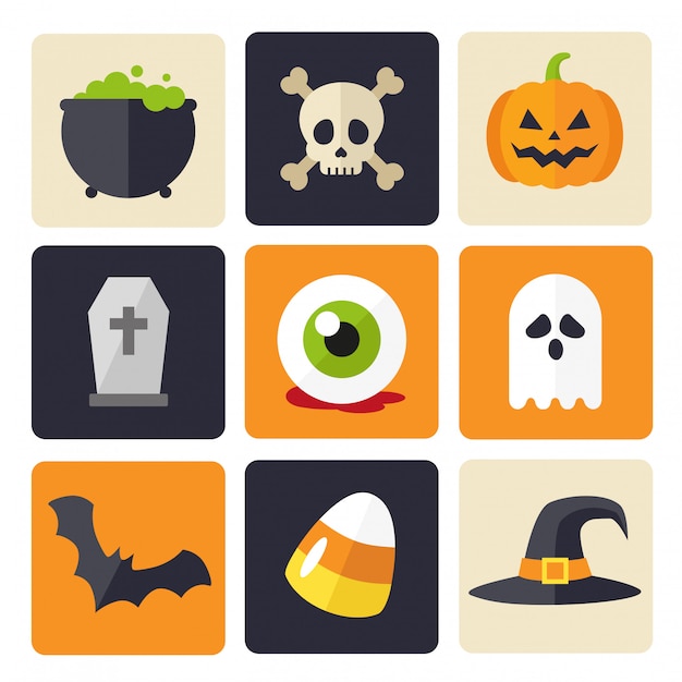 Iconos de halloween