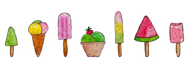 Iconos de helado