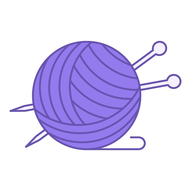Iconos de hilos de colores