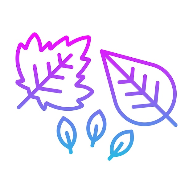 Iconos de hojas