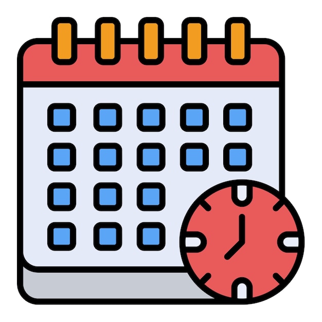 Iconos de horario