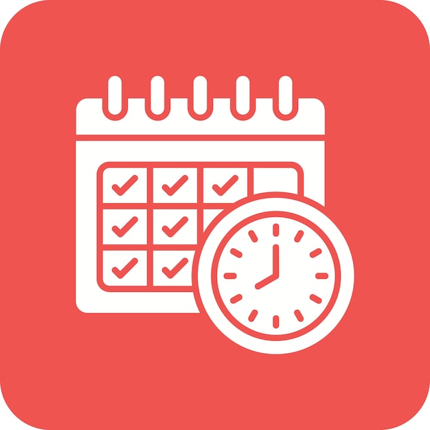 Iconos de horario