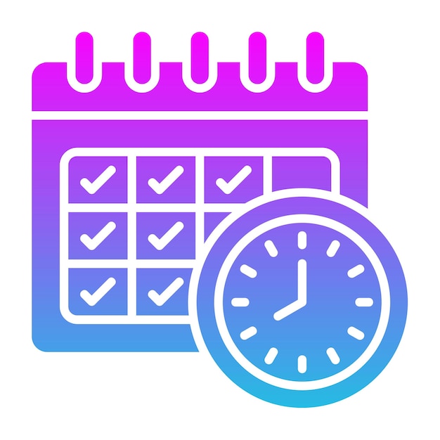 Iconos de horario