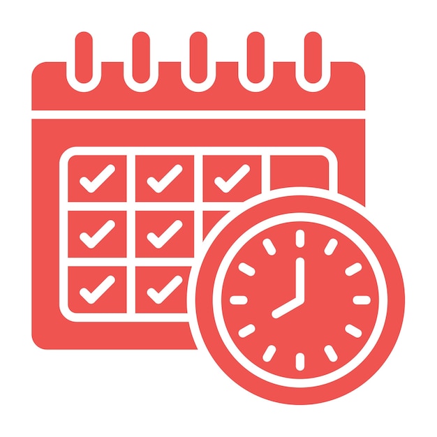 Iconos de horario