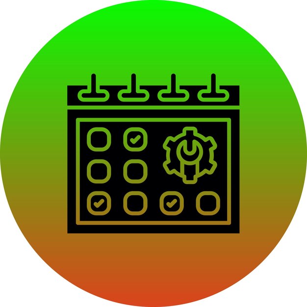 Iconos de horario