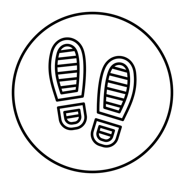 Iconos de huellas