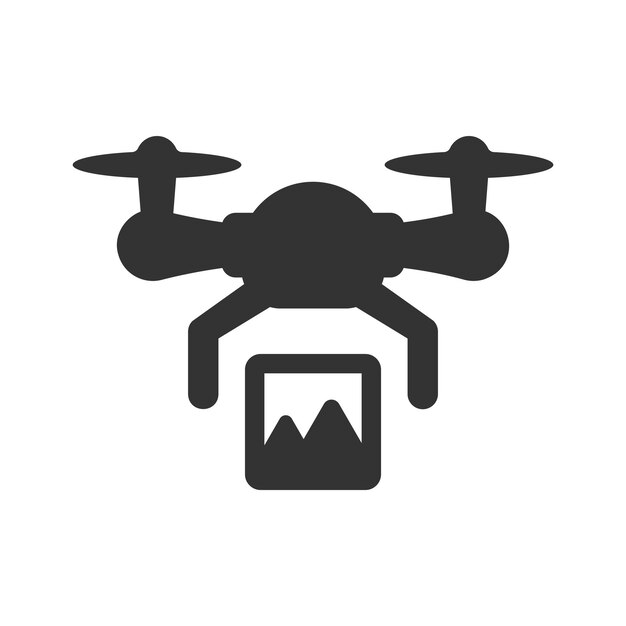 Iconos de imágenes de drones