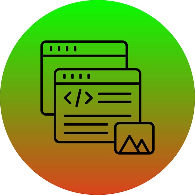 Iconos de imágenes web