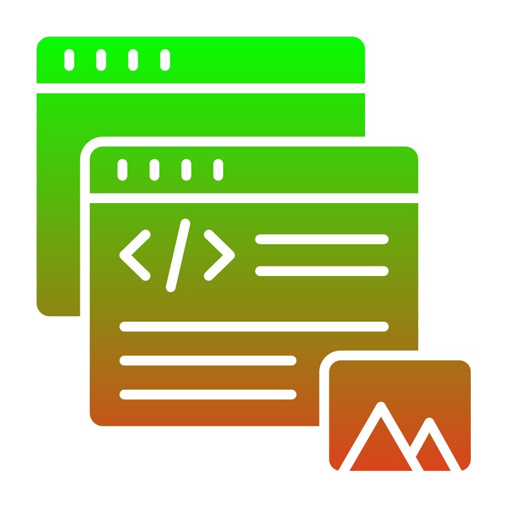 Vector iconos de imágenes web