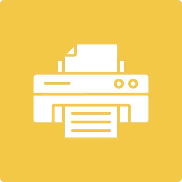 Iconos de la impresora