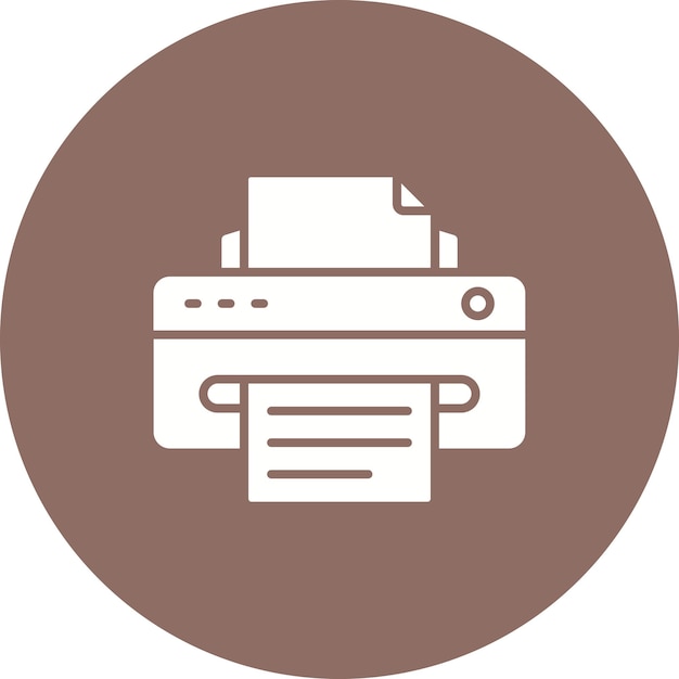 Iconos de la impresora