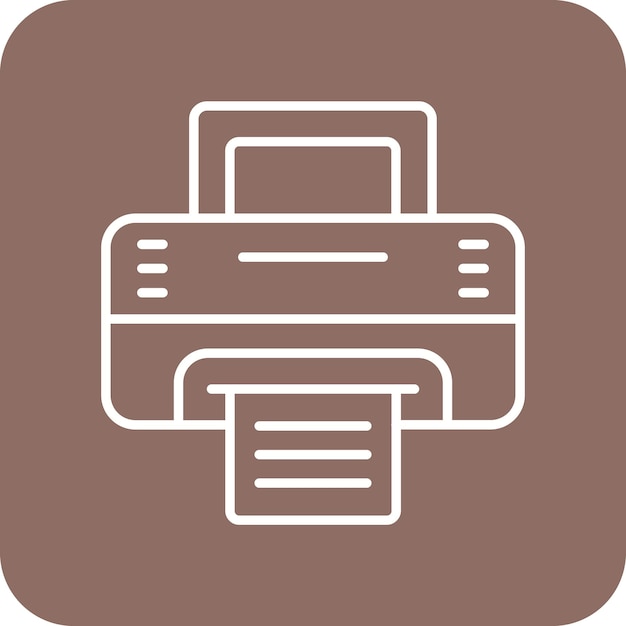 Iconos de la impresora