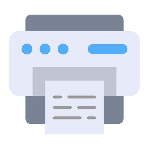 Iconos de la impresora
