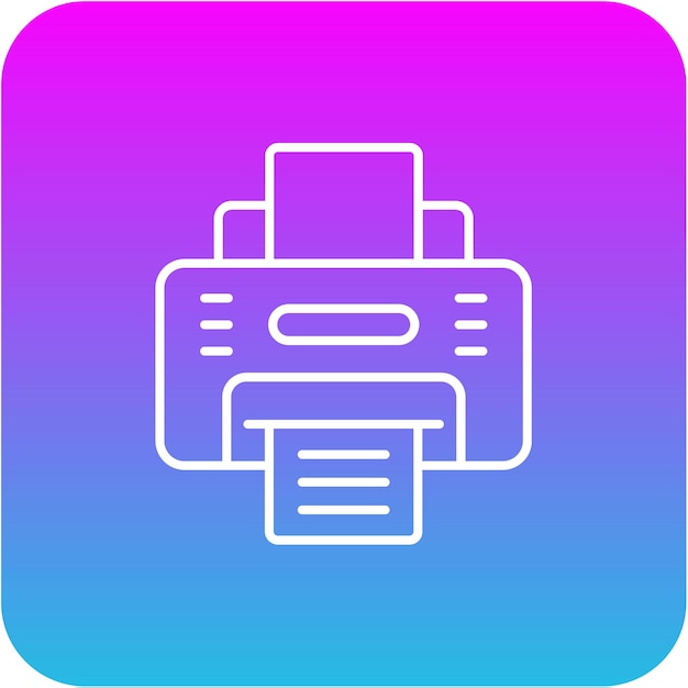 Iconos de la impresora
