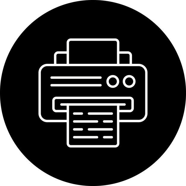 Iconos de la impresora