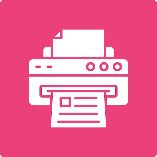 Iconos de la impresora