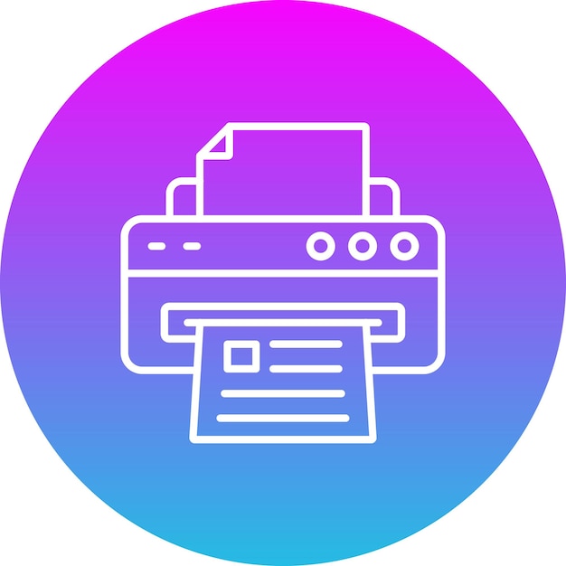 Iconos de la impresora