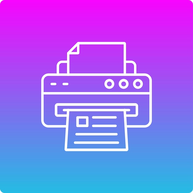 Iconos de la impresora