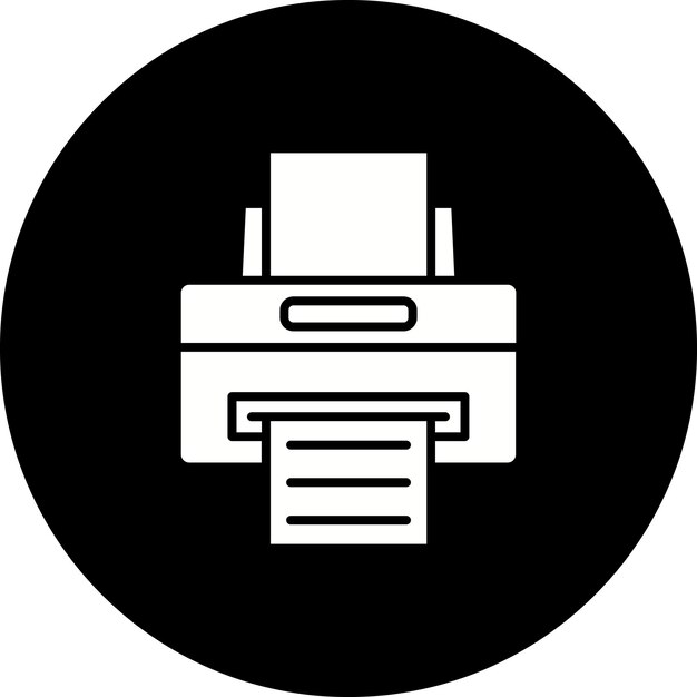 Iconos de la impresora