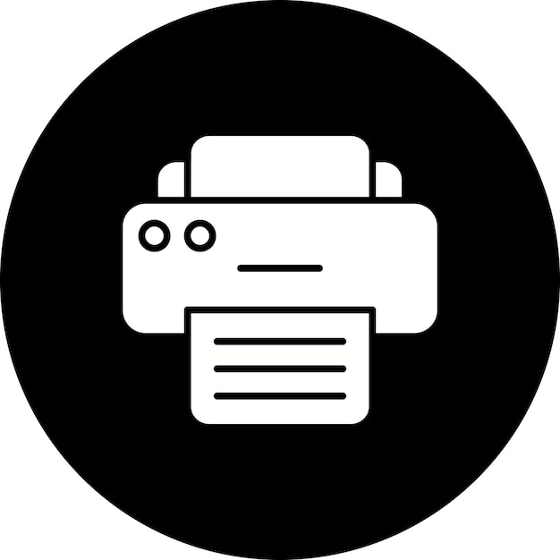 Iconos de la impresora