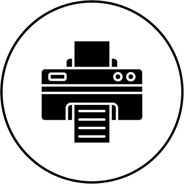 Iconos de la impresora