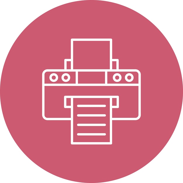 Iconos de la impresora