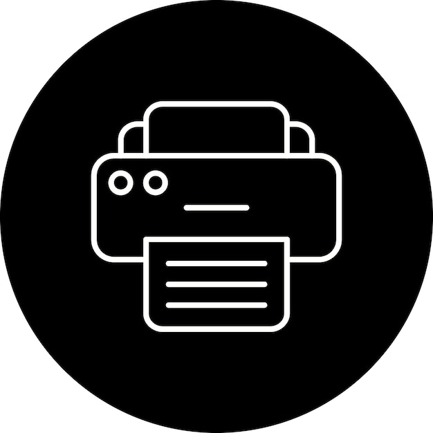 Iconos de la impresora