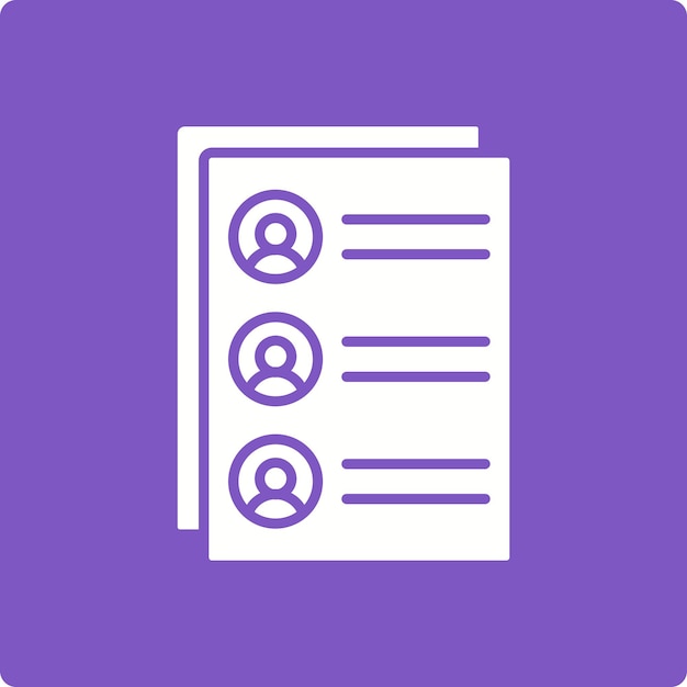 Iconos de información para estudiantes