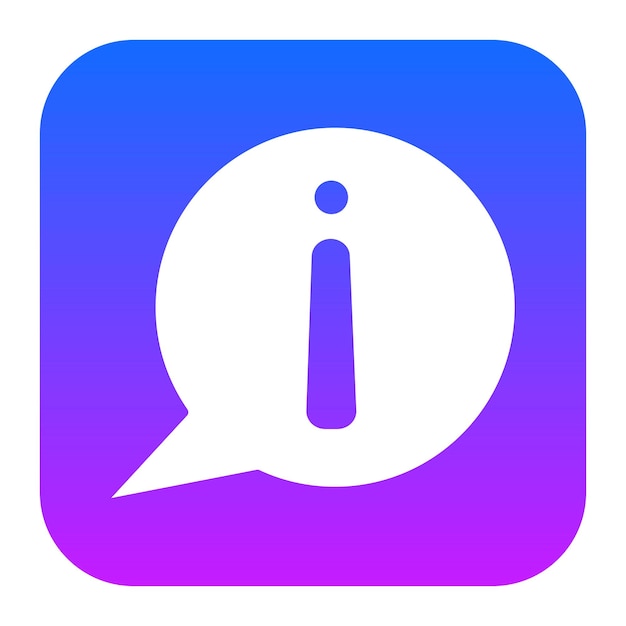 Iconos de información