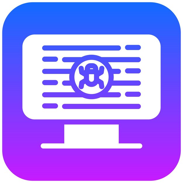 Iconos de informes de errores