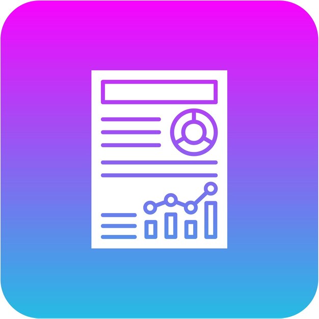 Iconos de los informes