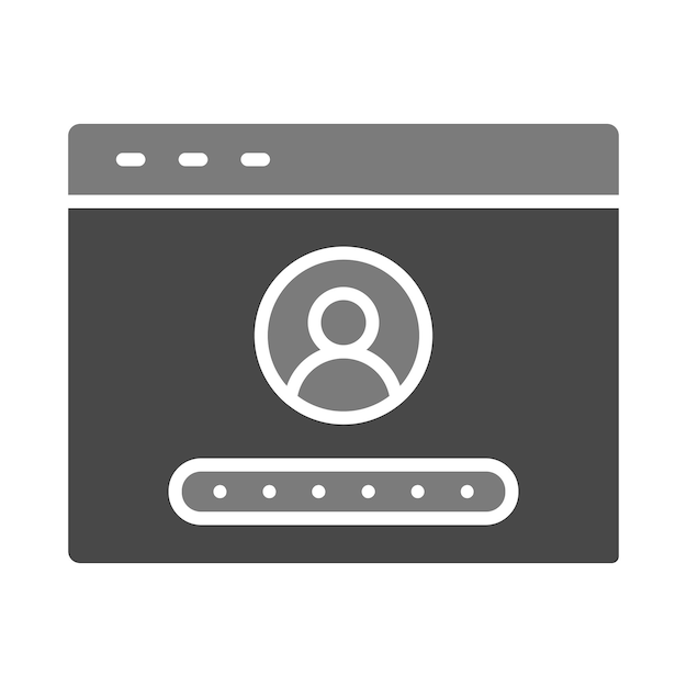 Iconos de inicio de sesión