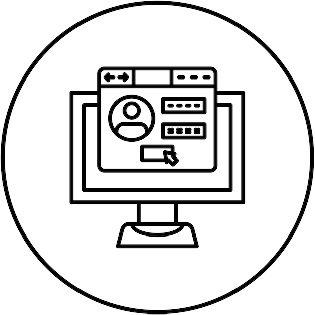 Iconos de inicio de sesión