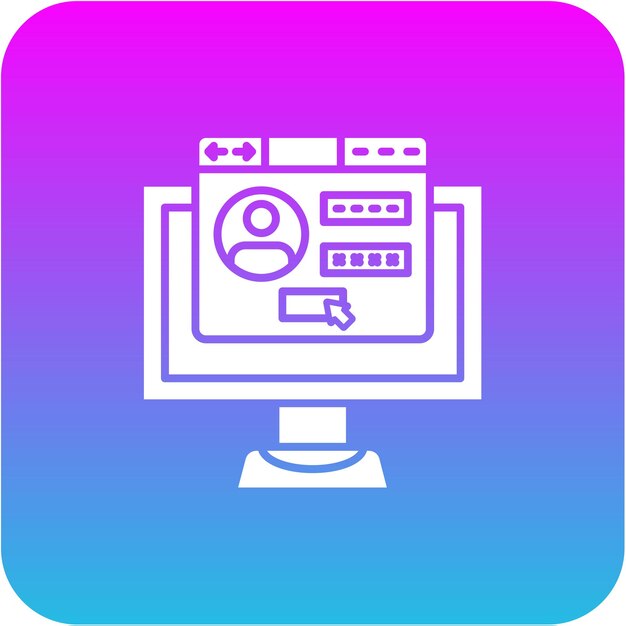 Iconos de inicio de sesión