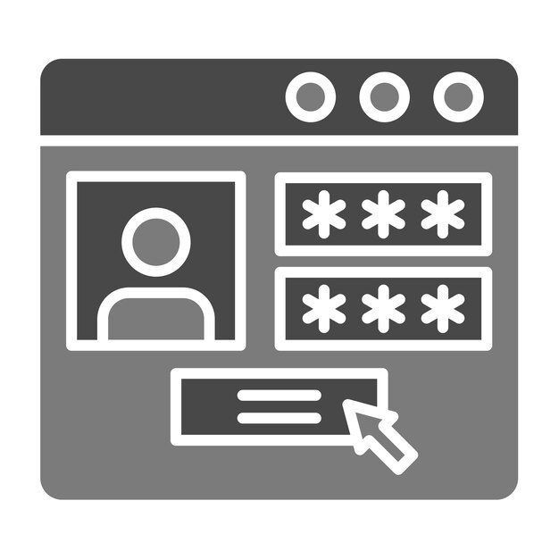 Iconos de inicio de sesión