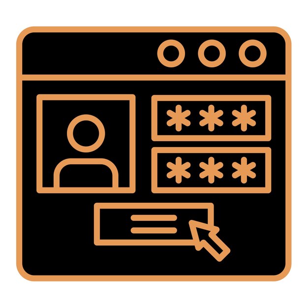 Iconos de inicio de sesión