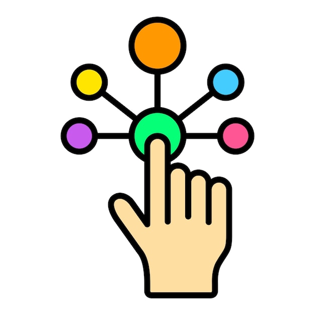 Iconos interactivos