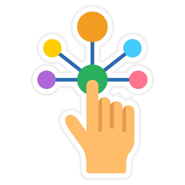 Iconos interactivos