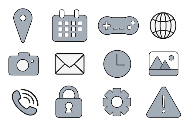 Iconos de Internet