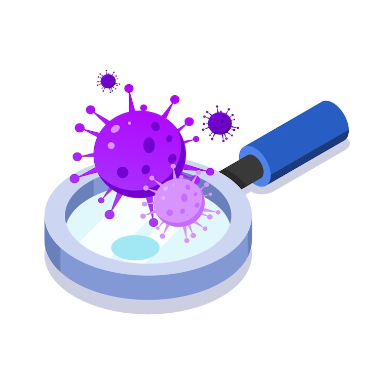 Vector iconos isométricos de la medicina
