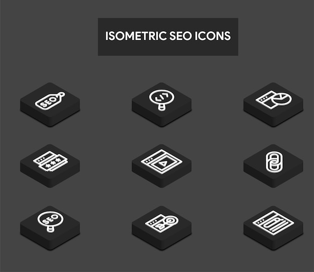 iconos isometricos